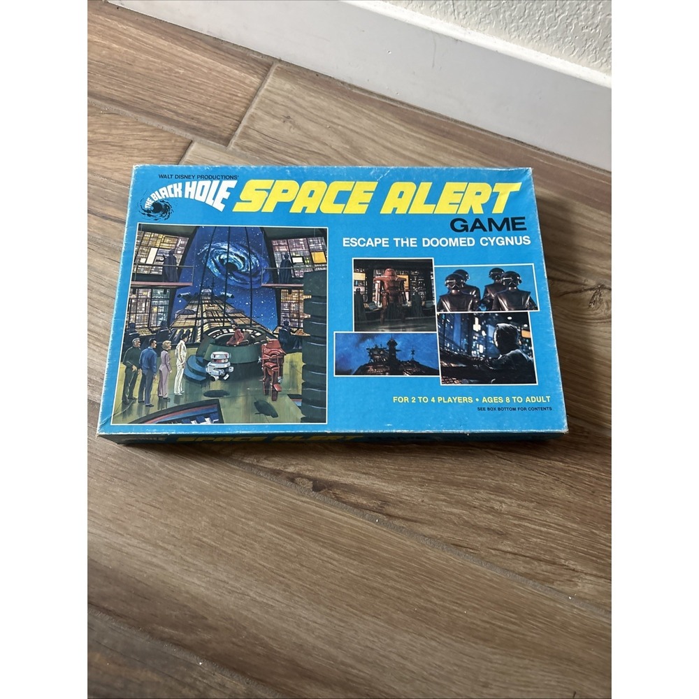 VTG 1979 The Black Hole Space Alert Board Game Whitman